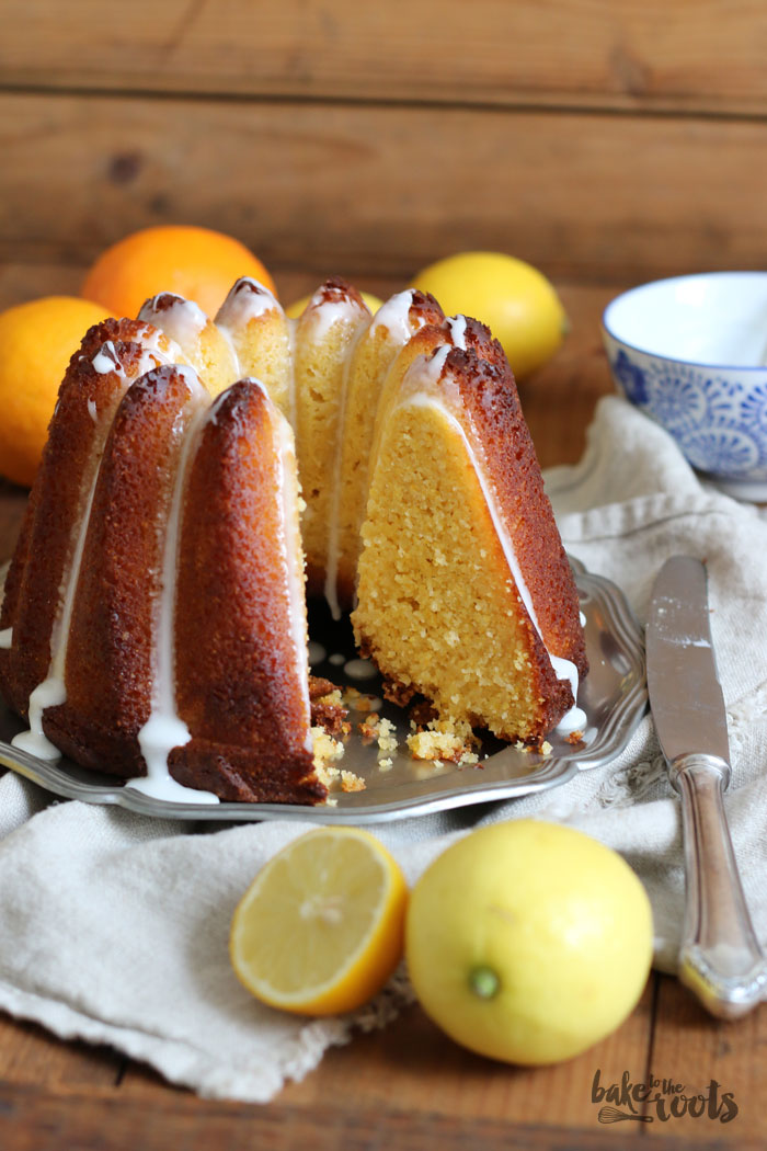 Polenta Gugelhupf with Lemon and Orange Blossom | Bake to the roots