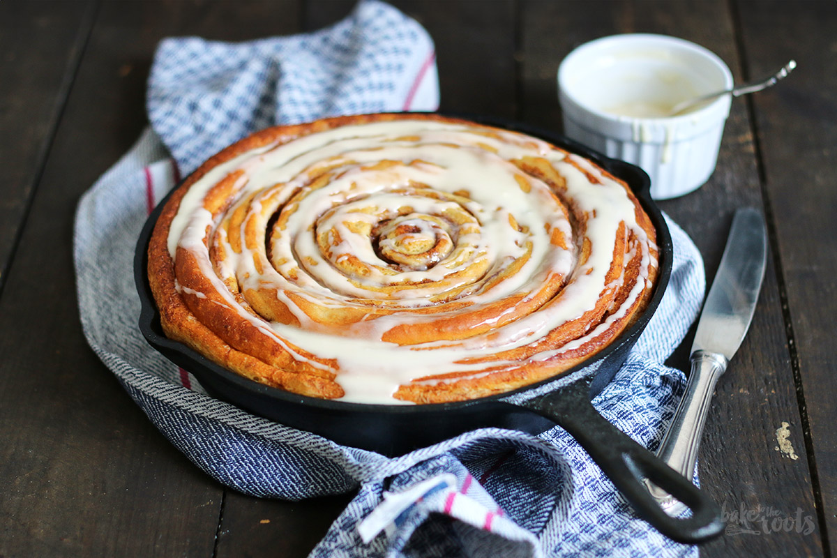 XXL Cinnamon Roll Cake | Bake to the roots