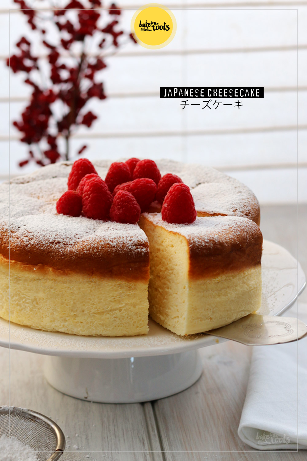 Japanese (Cotton) Cheesecake | Bake to the roots