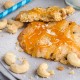 Cashew Cookies with Salted Caramel | Cookie Friday with "Herzfutter"
