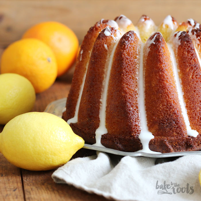 Polenta Gugelhupf with Lemon and Orange Blossom | Bake to the roots