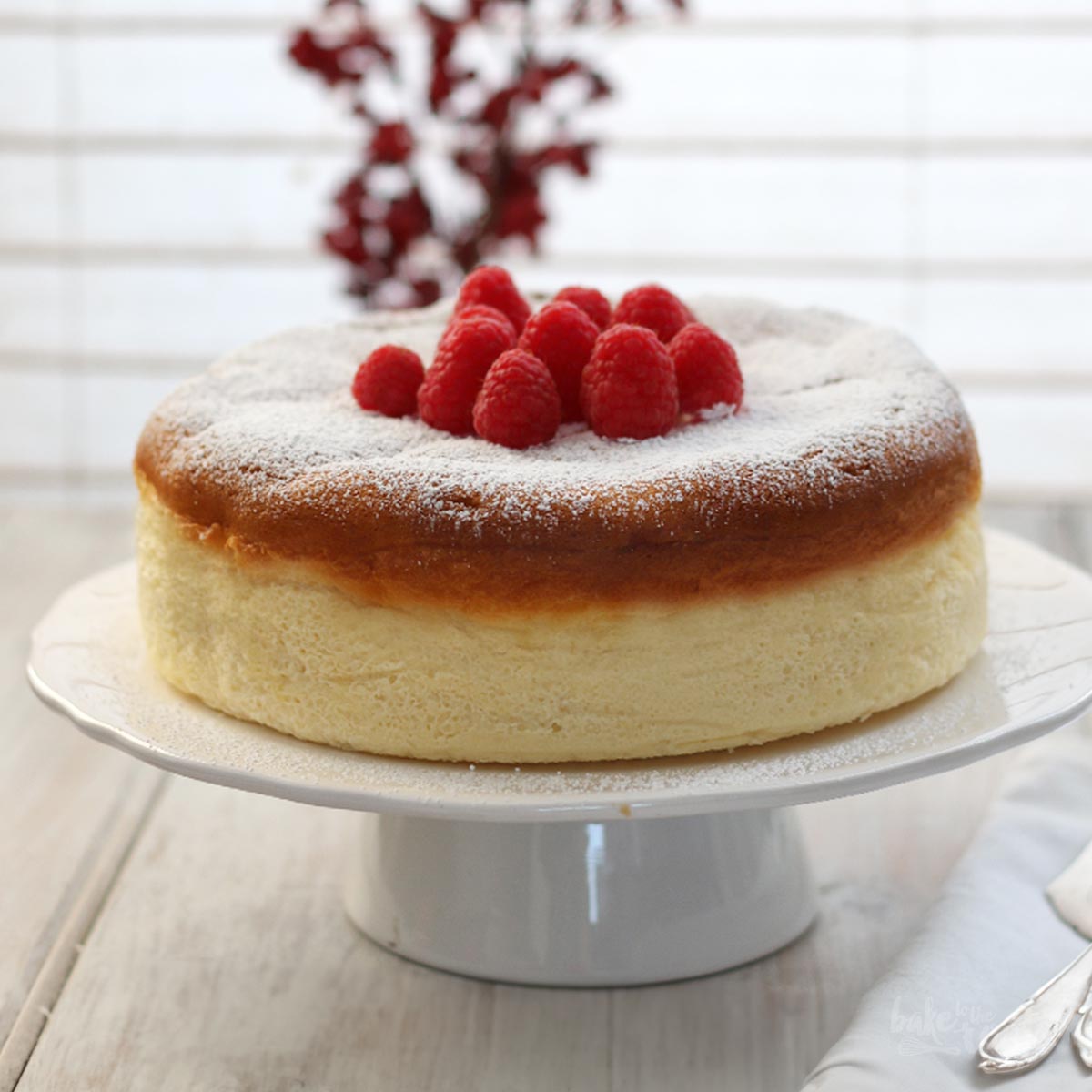 Japanischer Käsekuchen aka. Cotton Cheesecake | Bake to the roots