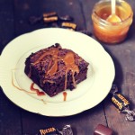 Toffee Apple Brownies | Bake to the roots