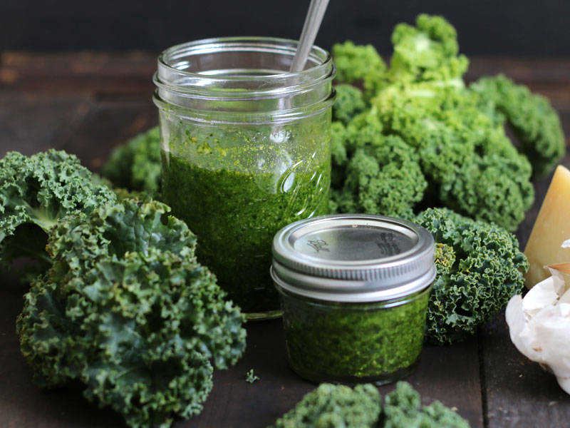 Kale Pesto | Bake to the roots