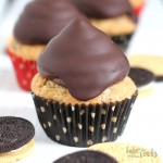 Oreo Nougat Cupcakes | Bake to the roots