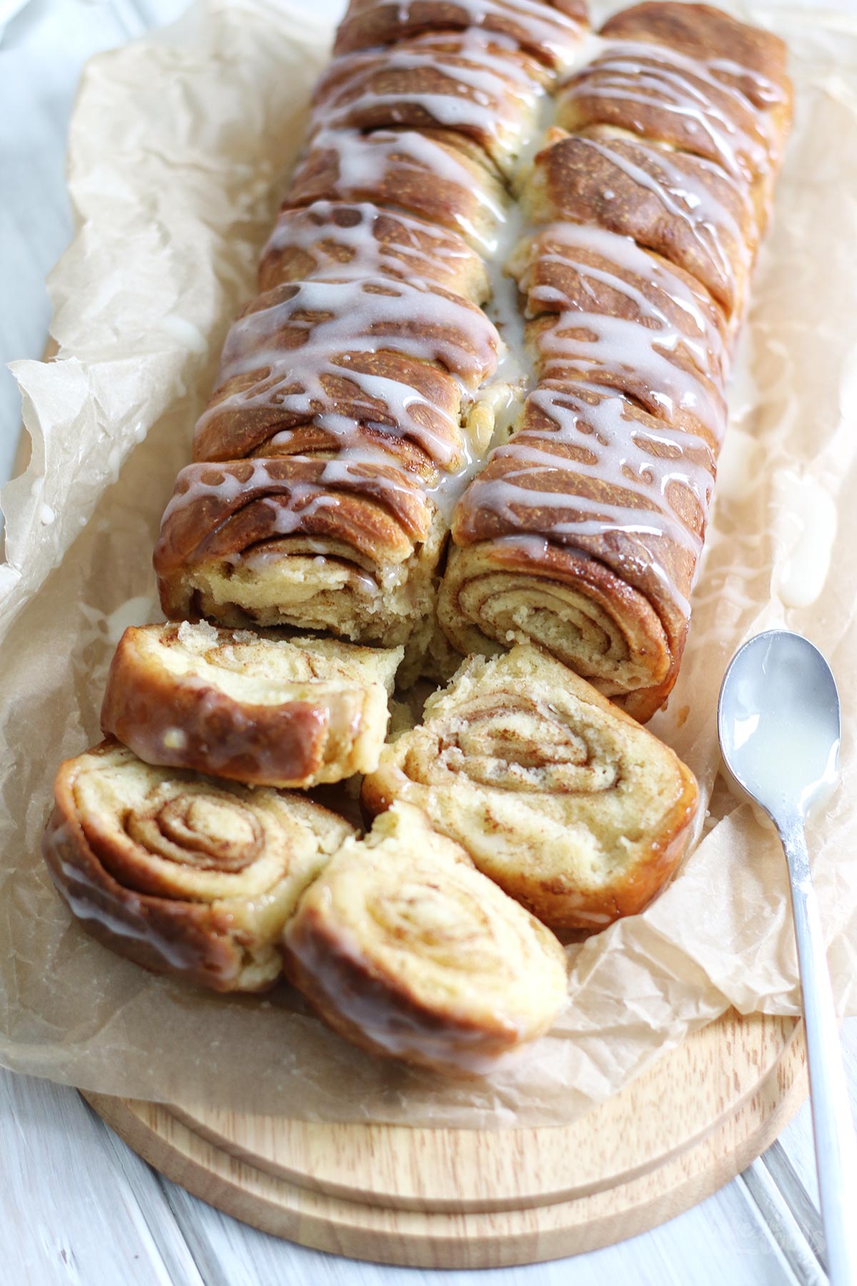 Cinnamon Roll Bread | Bake to the roots