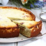 Rhubarb Raspberry Cheesecake | Bake to the roots
