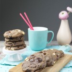 Soft Nutella Double Chocolate Chip Cookies | Cookie Friday with "Nom Noms Treats of Life"