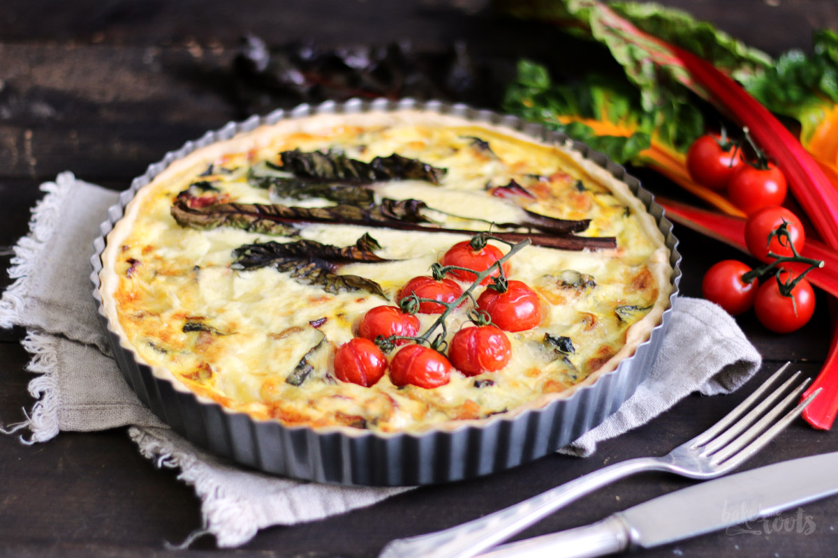 Swiss Chard Quiche | Bake to the roots