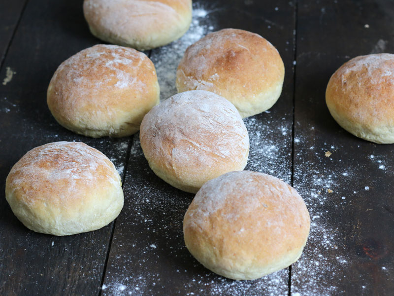 Easy Potato Bread Rolls | Bake to the roots