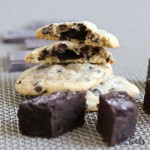 Brownie Stuffed Chocolate Chip Cookies | Bake to the roots