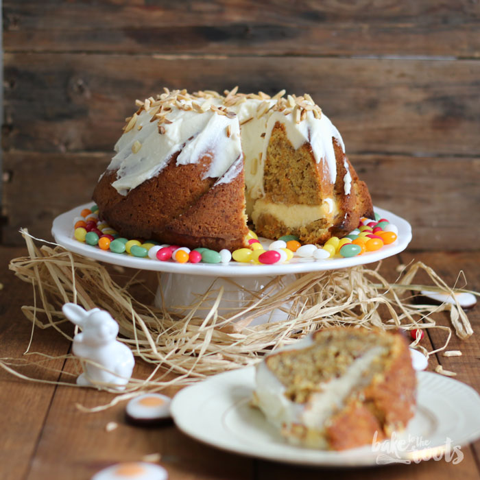 Carrot Cake Cheesecake Gugelhupf | Bake to the roots
