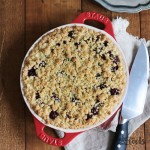 Cherry Custard Streusel Pie | Bake to the roots