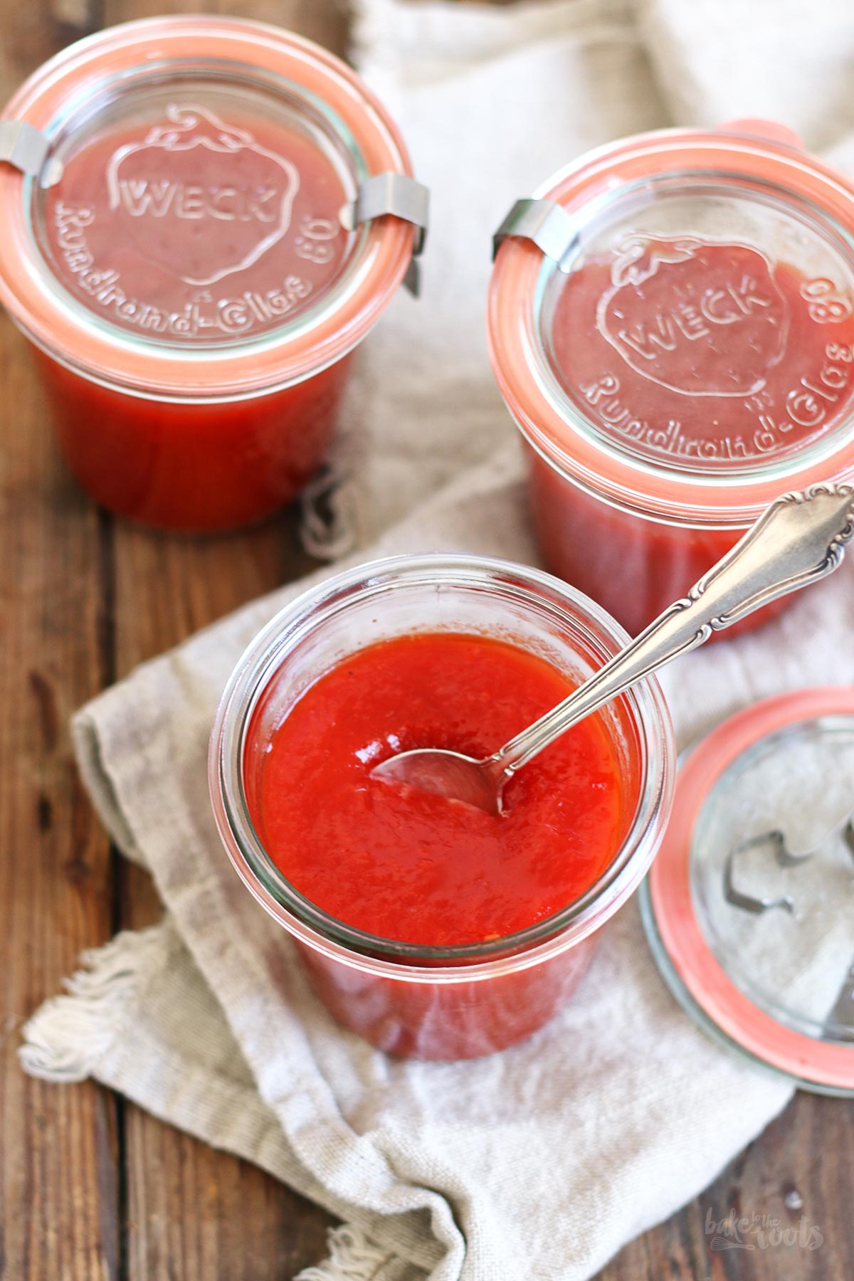 Roasted Pepper Jam | Bake to the roots