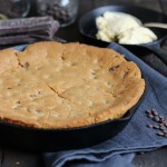 Deep Dish Chocolate Chip Cookie | Bake to the roots