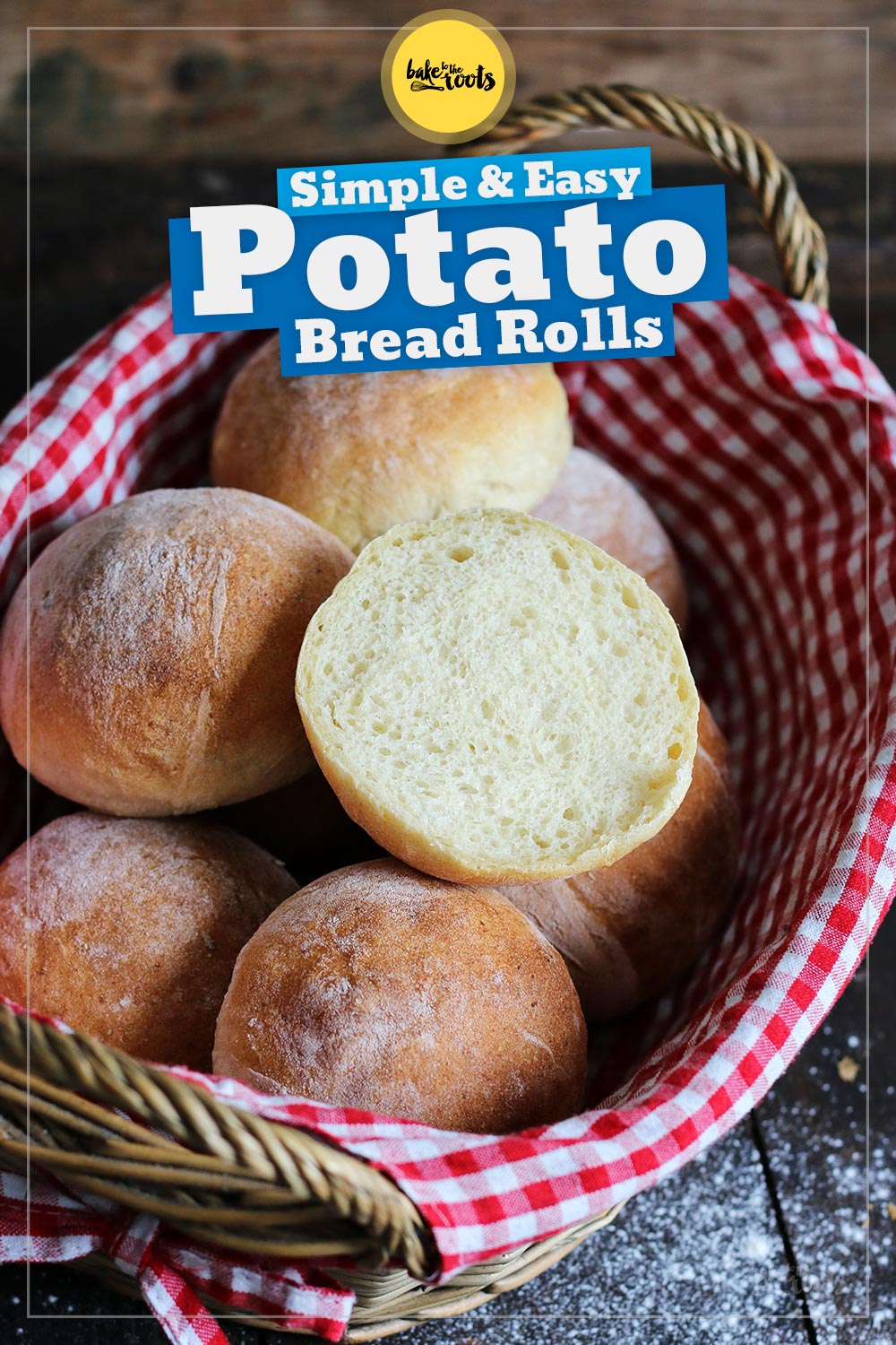 Easy Potato Bread Rolls | Bake to the roots