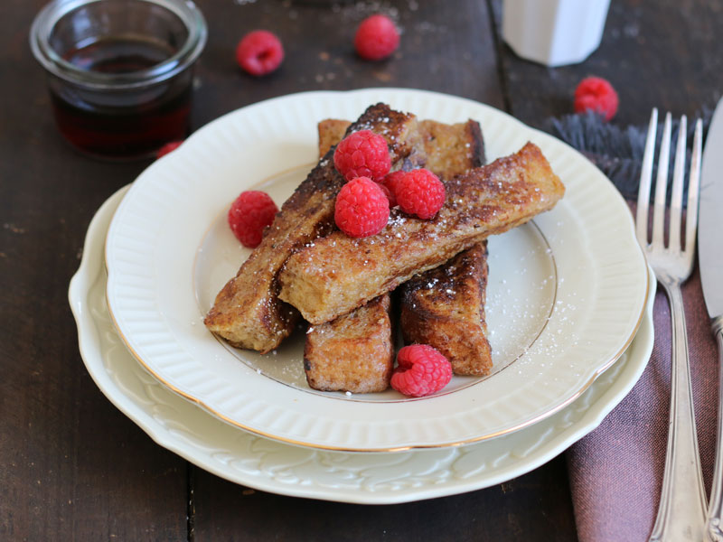 French Toast Sticks | Bake to the roots