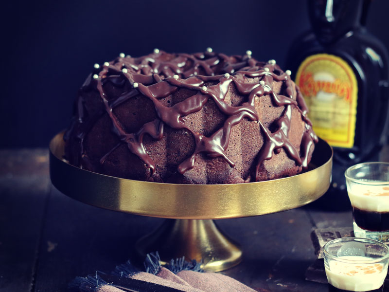 Kahlua Chocolate Bundt Cake | Bake to the roots