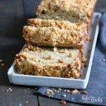 Browned Butter Banana Bread with Peanut Streusel | Bake to the roots