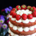 Naked Strawberry Cake | Bake to the roots