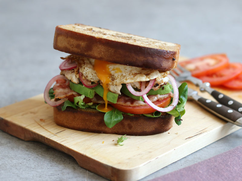 Roasted Chicken Sandwich | Bake to the roots