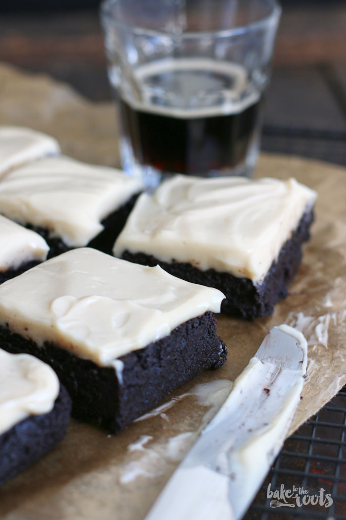 Stout Beer Brownies | Bake to the roots