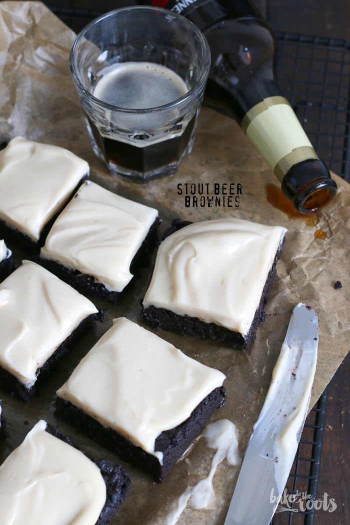 Stout Beer Brownies | Bake to the roots