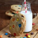 Giant M&M Cookies | Bake to the roots