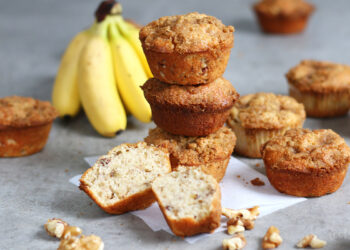 Banana Bread Muffins | Bake to the roots