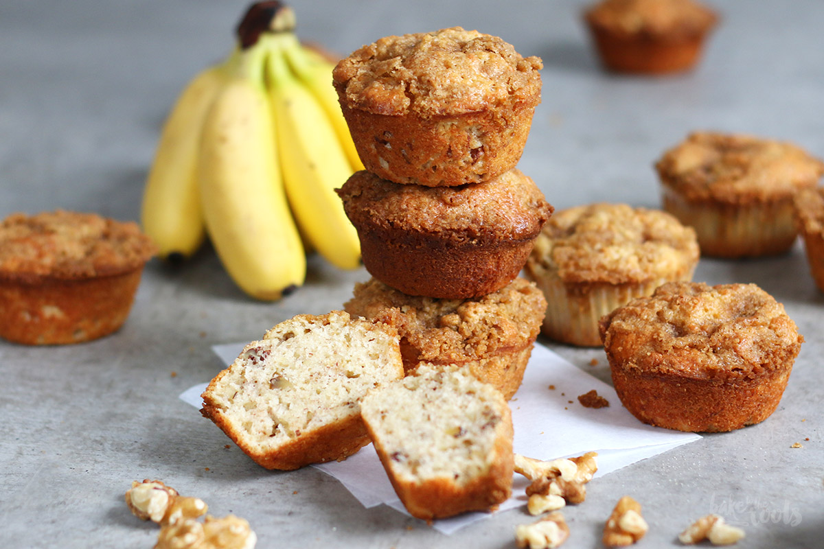 Banana Bread Muffins | Bake to the roots