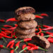 Double Chocolate Chili Lava Cookies | Bake to the roots