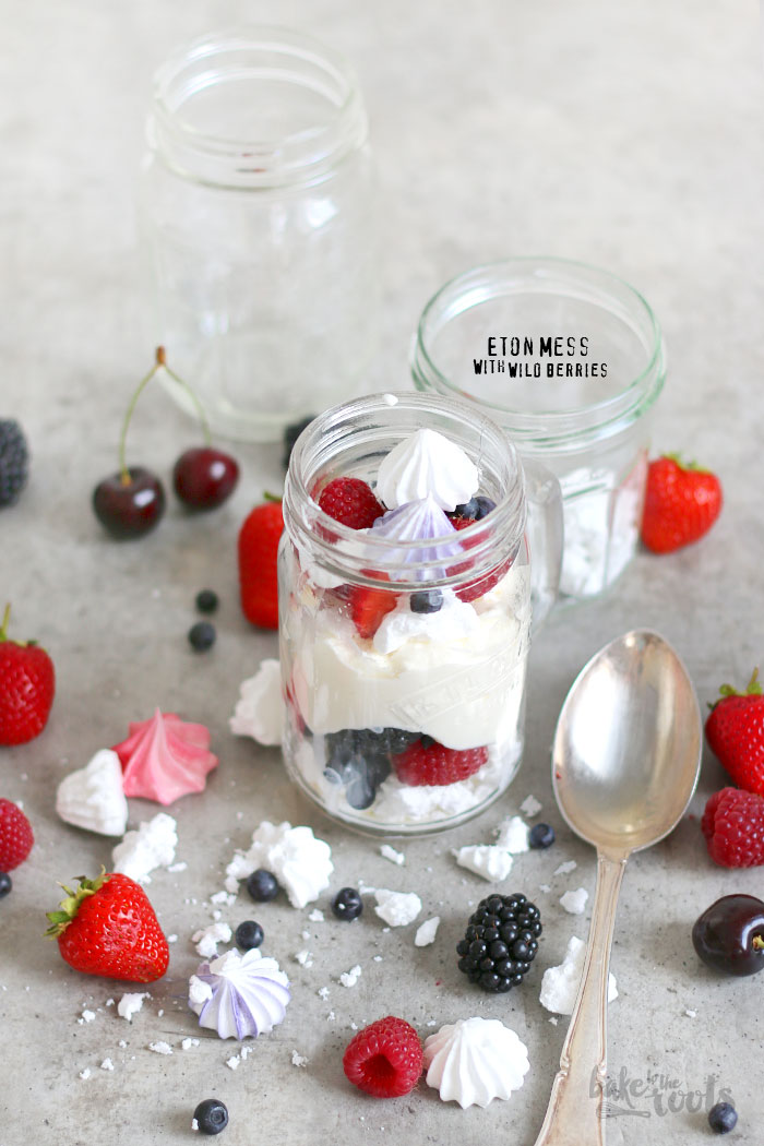 Eton Mess with Wild Berries | Bake to the roots