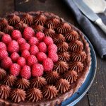 Raspberry Chocolate Tart | Bake to the roots