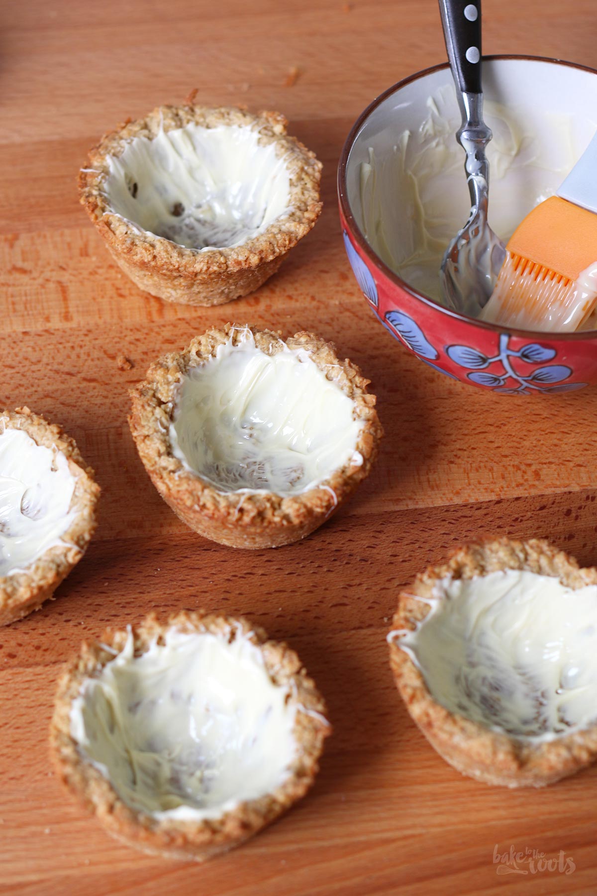 Cookie Cups with Berries & Skyr | Bake to the roots