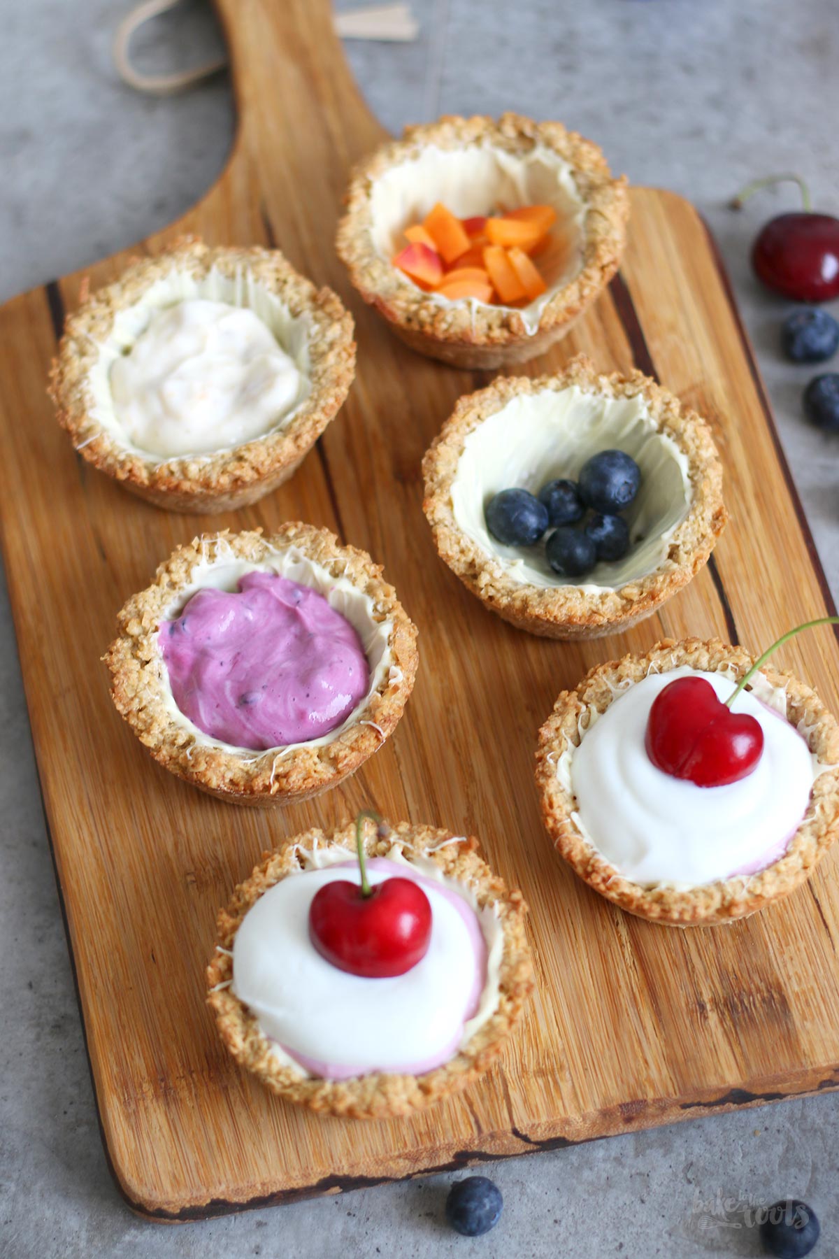 Cookie Cups with Berries & Skyr | Bake to the roots