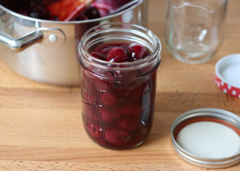 Homemade Cherry Pie Filling | Bake to the roots