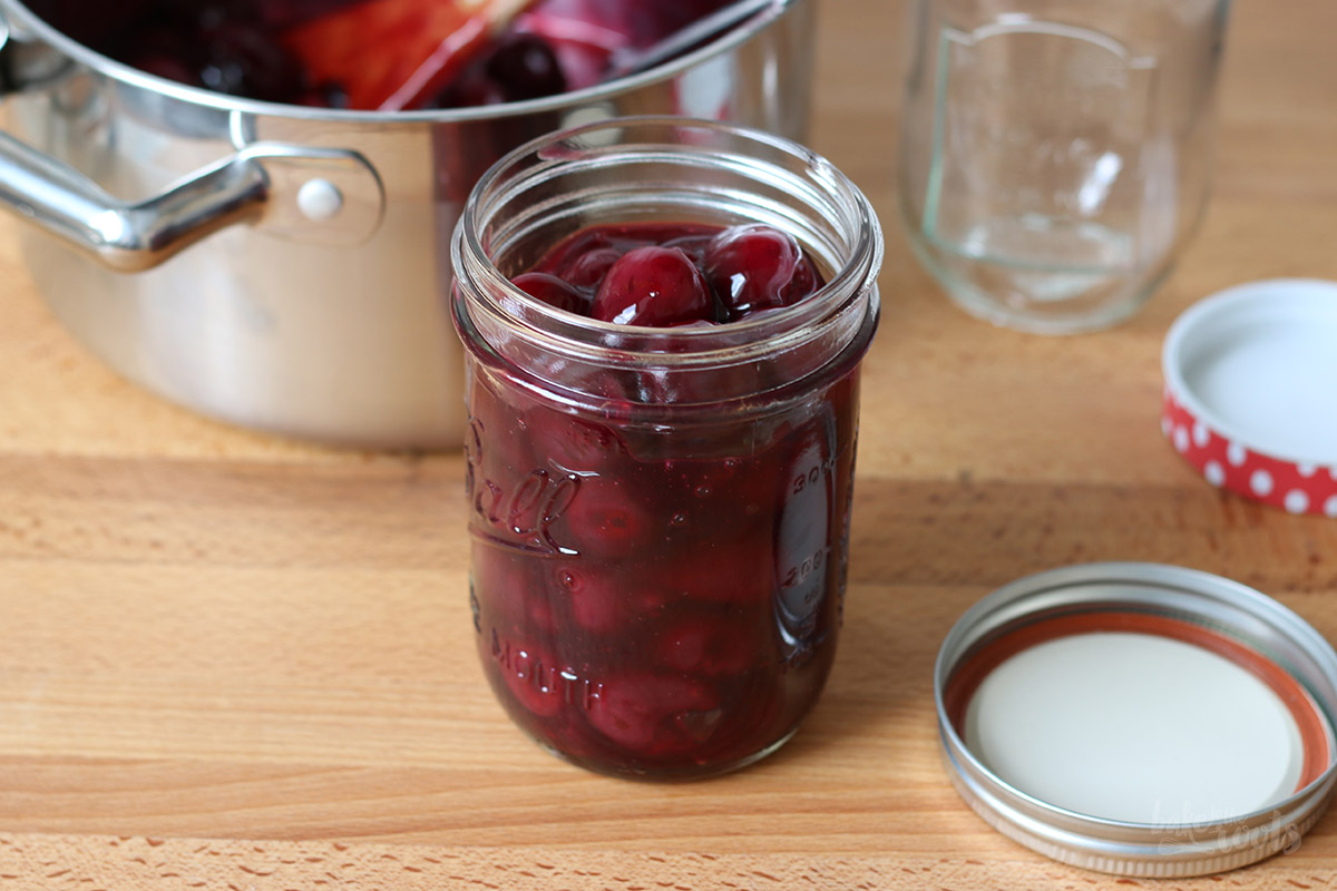 Homemade Cherry Pie Filling | Bake to the roots