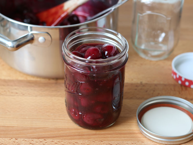 Homemade Cherry Pie Filling | Bake to the roots