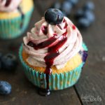 Blueberry Cupcakes | Bake to the roots