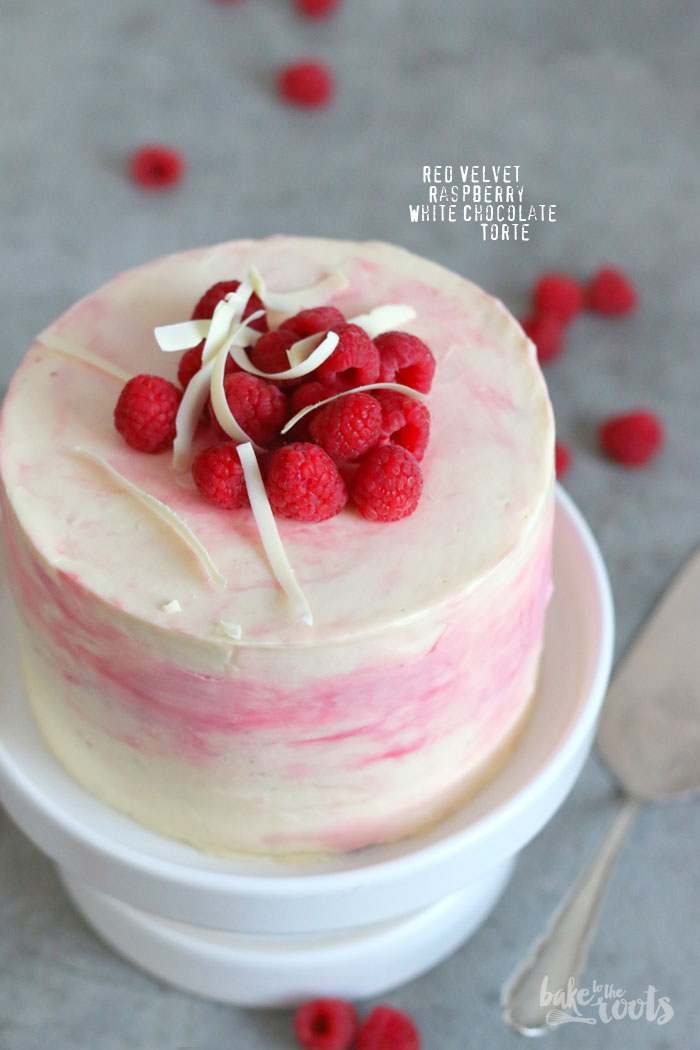 Raspberry White Chocolate Torte | Bake to the roots
