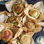 Brioche mit Matcha (aka. Matcha Cruffins) | Bake to the roots