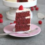 Red Velvet Raspberry White Chocolate Torte | Bake to the roots
