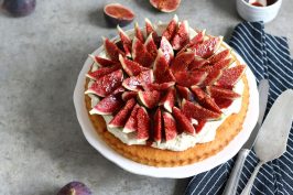 Polenta Cake with Fresh Figs | Bake to the roots