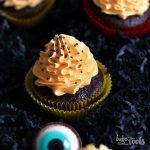 Halloween Pumpkin Chocolate Cupcakes | Bake to the roots