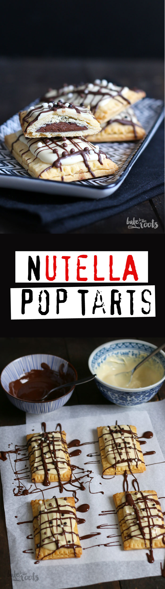 Delicious little Nutella Pop Tarts | Bake to the roots