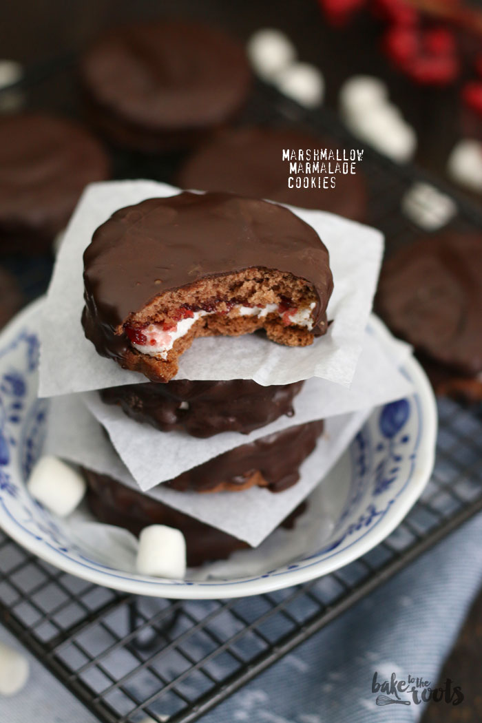 Marshmallow Marmalade Cookies | Bake to the roots