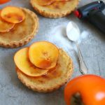 Caramel Tartlets with Persimon | Bake to the roots