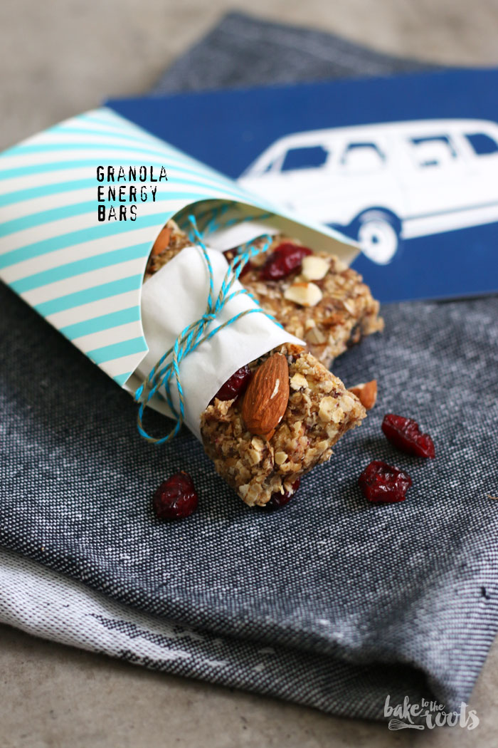 Granola Energy Bars | Bake to the roots