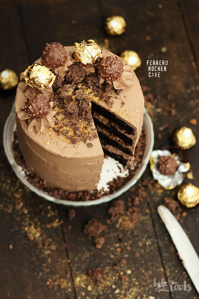 Ferrero Rocher Cake - Tiffin And Tea
