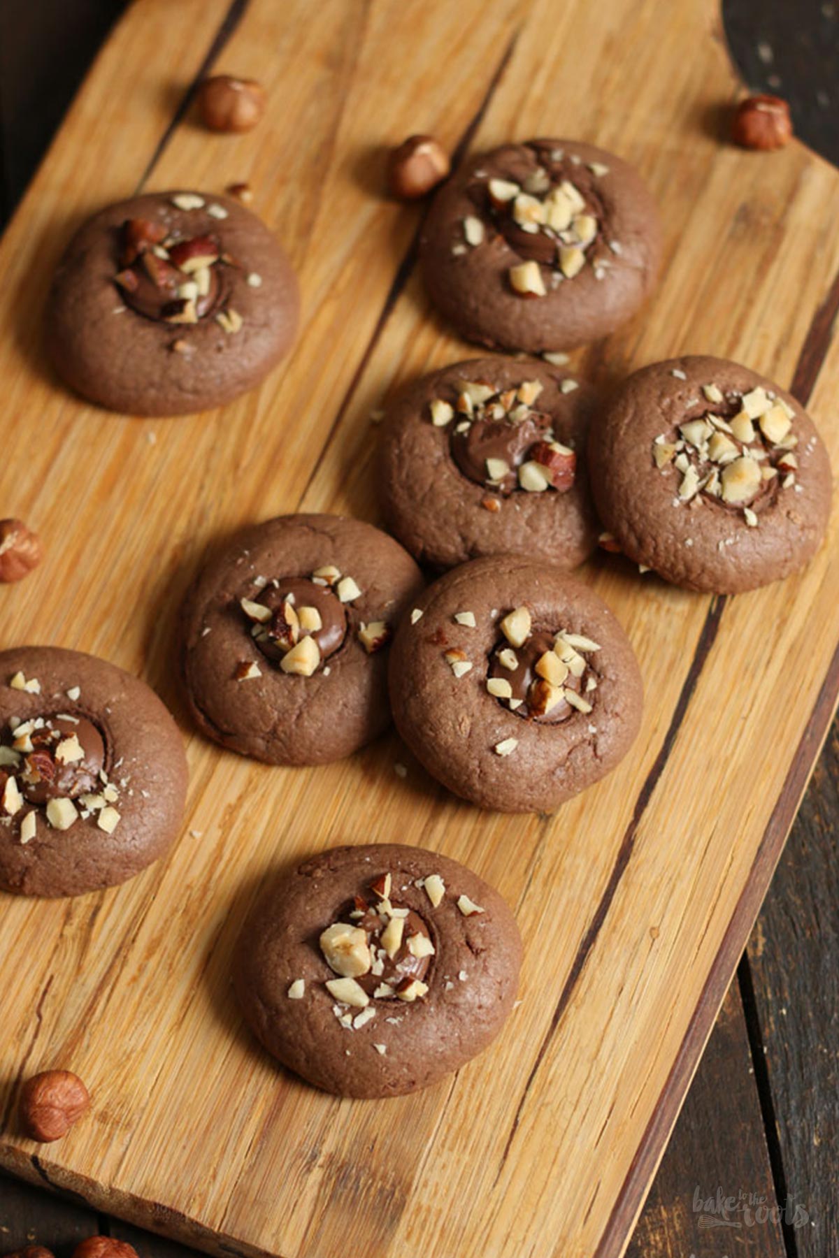 Nutella Cookies | Bake to the roots